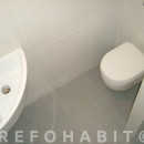 Reforma con cuarto de baño adicional en piso, ejemplo para hacer baño supletorio